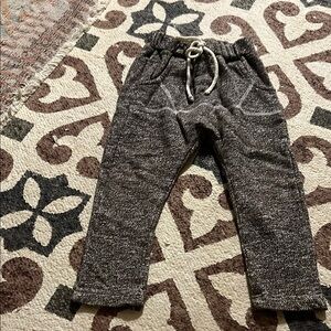 CoodeBear Little Boys' Girls' Terry Cotton Harem Collapse Pants ~ size 3